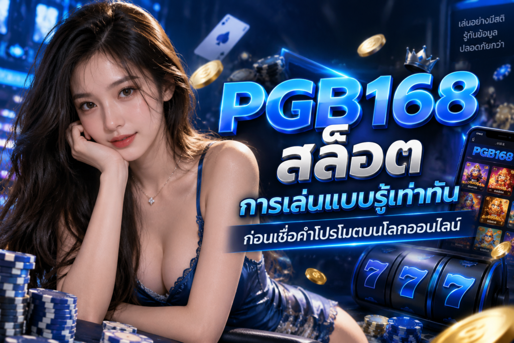 PGB168 สล็อต การเล่นแบบรู้เท่าทัน ก่อนเชื่อคำโปรโมตบนโลกออนไลน์